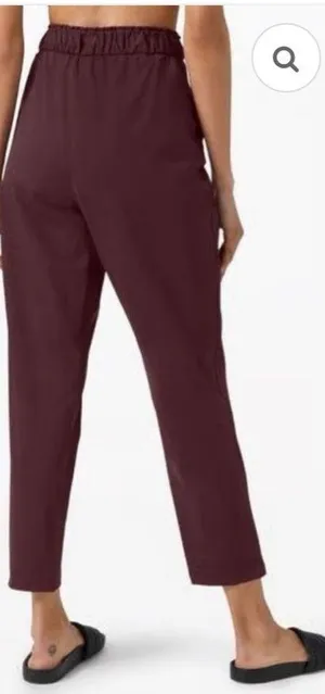 Lululemon keep moving joggers cassis color thumbnail 2