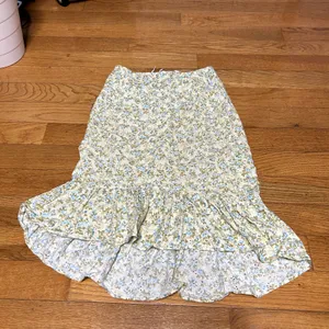 Mary Kate and Ashley Vintage Paisley Floral Skirt Size Yellow Blue Eyelet Y2k thumbnail 5
