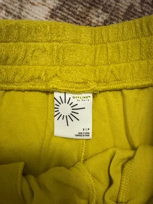 Aerie Women’s Bright Terry Cloth Elastic Waist Shorts thumbnail 2