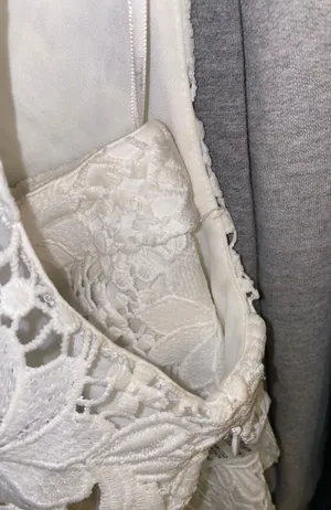 Lulus White Two Piece Lace Set thumbnail 7