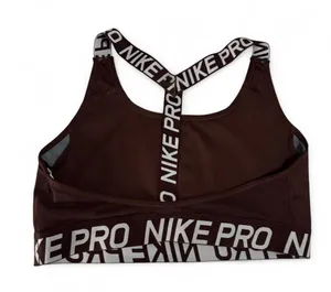 Nike Pro Sports Bra Womens XS Brown Athletic T-Back Support Training Performance thumbnail 2