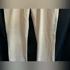 H&M Women’s Slim Fit Khaki Colored Pants SZ 34 thumbnail 4