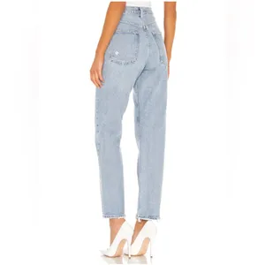 AGOLDE 90’s Mid Rise Loose Fit Jeans size women’s 24 light wash thumbnail 2