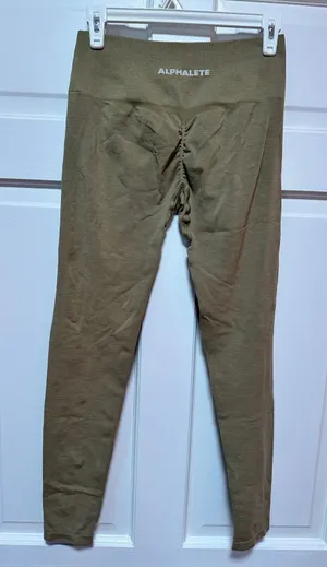 Alphalete Amplify Legging Not Gold Size Large thumbnail 2