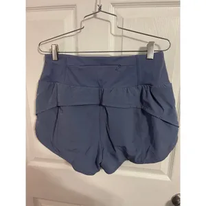 THE GYM PEOPLE High Waisted Running Shorts Ink Blue Size L New With Tag thumbnail 8