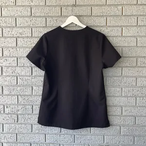Figs Catarina One Pocket Scrub Top Black Size Small thumbnail 6