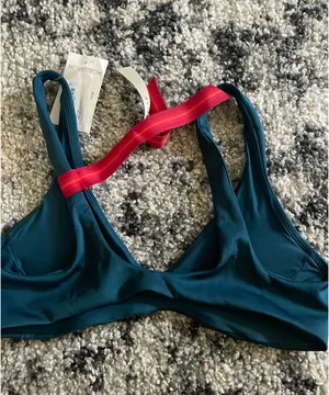 Left on Friday Sunday Top Blue Size M thumbnail 2