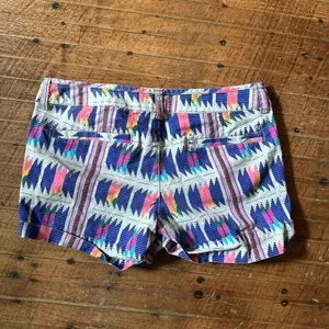 American Eagle multicolored southwest size 6 midi shorts thumbnail 3