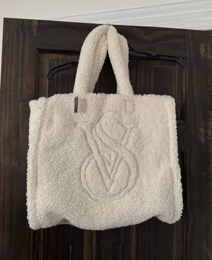 Victoria’s Secret Sherpa Tote Bag thumbnail 1