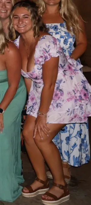 Francesca's Floral Romper thumbnail 4