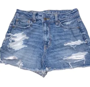 American Eagle MOM cutoff denim festival shorts size 0 thumbnail 1
