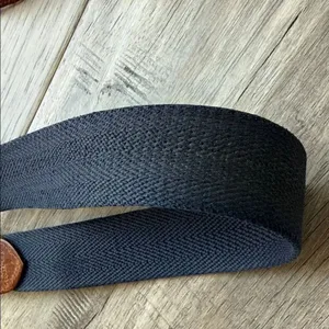 Coach Belt Navy Leather thumbnail 6