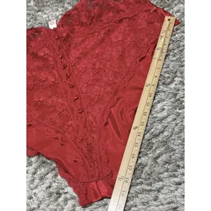 VTG Honor Intimates Women’s Size XXL Floral Lace Teddy Lingerie Nightie Bodysuit thumbnail 10