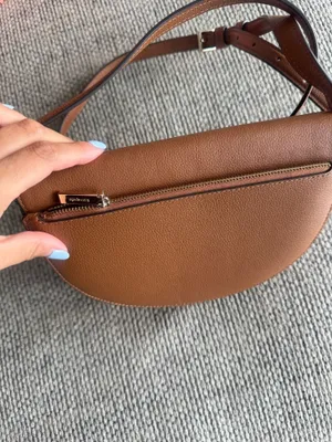 Kate Spade Crossbody Purse Brown Leather thumbnail 5
