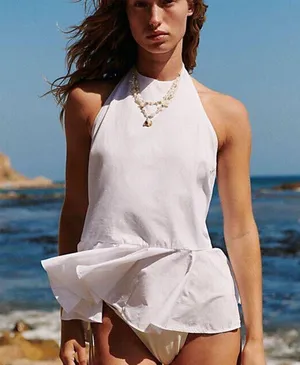 NWOT Free People Ladies Printemps Moment Top thumbnail 4