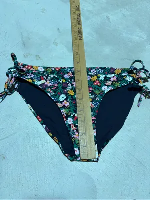 Roxy Floral Tie-Side Bikini Bottoms small thumbnail 2