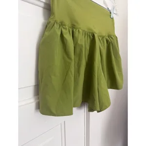 Aerie Offline Real Me Crossover Flowy Shorts Crew Green Active Skort Pocket M thumbnail 8
