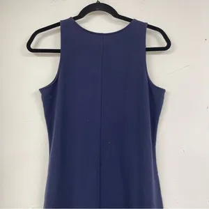 Lilly Pulitzer Navy Blue Cheryln Soft Shift Mini Dress Womens M Preppy Classic thumbnail 8