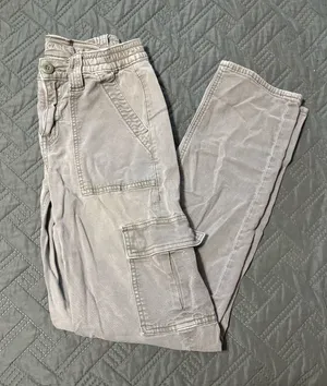 American Eagle Cargo Pants Olive thumbnail 1