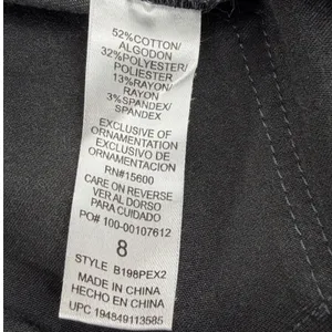 Democracy Absolution Gray Skinny Pants Women 8 Tummy Control Stretch B198PEX2 thumbnail 4