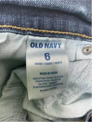 Women’s Old Navy Bootcut Blue Denim Jeans Size 6 Short 5-Pocket Solid thumbnail 5