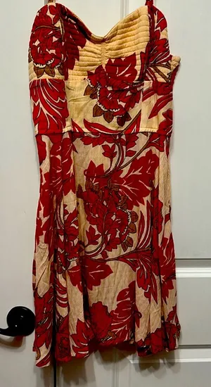BOG collective vacation ready‎ floral mini dress size S NWT thumbnail 1
