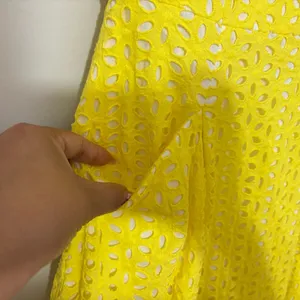 Lilly Pulitzer Blossom Eyelet Dress Pineapple Juice Yellow Sundress Size 0 thumbnail 6