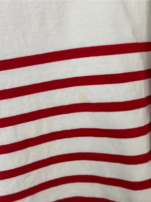 Sézane striped nautical sweater boatneck button longsleeve top correntine cotton thumbnail 8