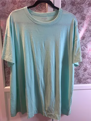 Old Navy Women’s Teal Tunic Crew Neck T‑Shirt thumbnail 1