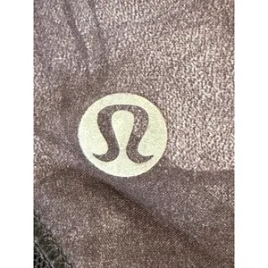 Lululemon Hotty Hot High-Rise Lined Short 4" Tall Grey Black Abstract Print Sz 6 thumbnail 4