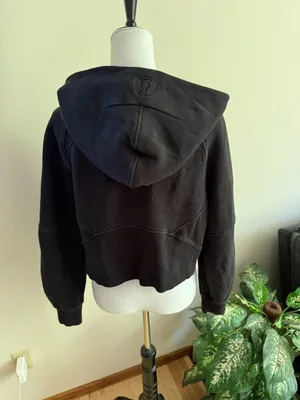 Lululemon Black Hoodie Scuba  thumbnail 3