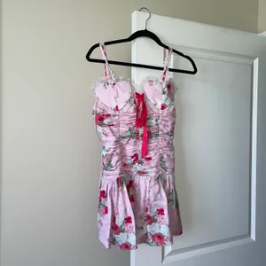 For Love & Lemons Gianna Floral Mini Dress thumbnail 4