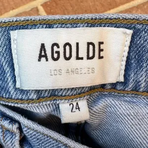 Agolde Toni Light Wash Denim Distressed Jeans Size 24 thumbnail 8