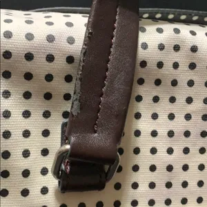 Fossil Canvas Crossbody Bag Polkadot thumbnail 10