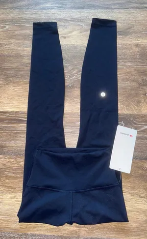 Lululemon Wunder Train High Rise 28” True Navy Size 2 NWT thumbnail 1