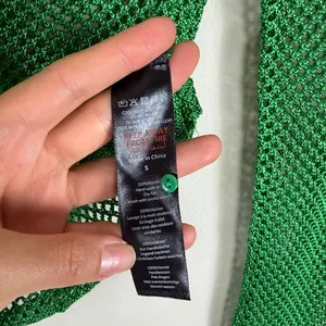 NWT Nasty Gal Crochet Net Green Cardigan in Green Size Small‎ thumbnail 6