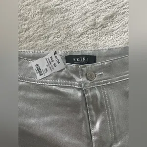 Akira Metallic Silver Pants thumbnail 5