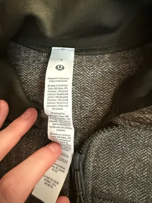 Lululemon Define Herringbone Heathered Jacket 2 thumbnail 3