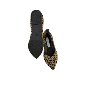 Rothy's Shoes The Point Leopard Print Knit Ballet Flats Size 6 thumbnail 3