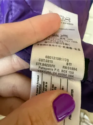 Patagonia Women’s Nano Storm H2No Insulated Hooded Jacket Purple Blue XL thumbnail 7