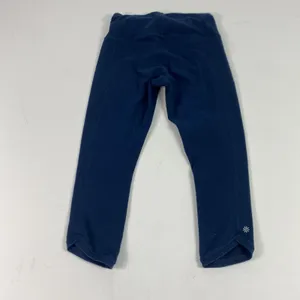 Athleta Leggings Women's Medium Blue Ankle Stretch Elastic Waist Active‎ Wear thumbnail 2