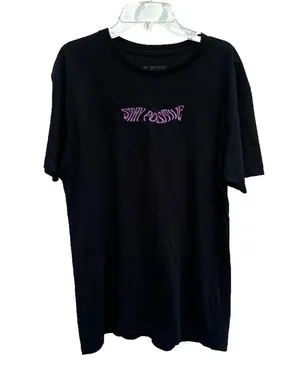 M Stay Positive Embroidered 100% Cotton Women’s Shirt Top thumbnail 1