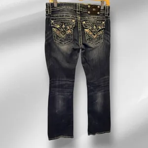 Miss Me Signature Rise‎ Boot Cut Jeans thumbnail 5