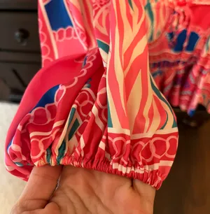Boutique Multi-color Print Dress thumbnail 5