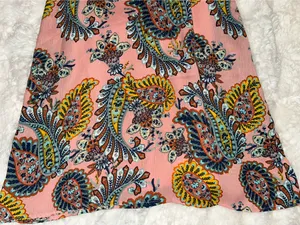 As You Wish Paisley Print Colorful Short Dress thumbnail 7
