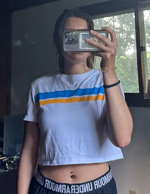 Crop Tee White thumbnail 1