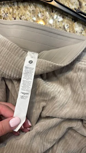 Scuba MR Lululemon Wide-Leg Pants Velvet Cord thumbnail 4