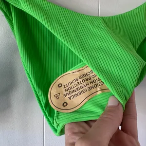 Grey Bandit x Ana Neon Green Ribbed Bikini Set M thumbnail 4