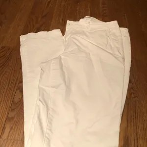 A New‎ Day Womens White Stretch Straight Leg Chino Pants Size 6 Business Casual thumbnail 2