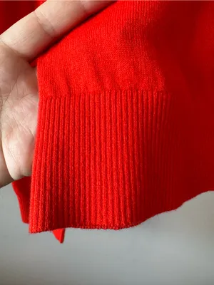 Outdoor Voices NWOT Women’s 100% Cotton Red Button Down Cardigan Size‎ Small thumbnail 11